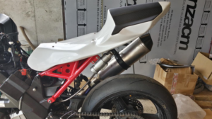 L5 600 Tail on SV650, F1 Engineering Subframe